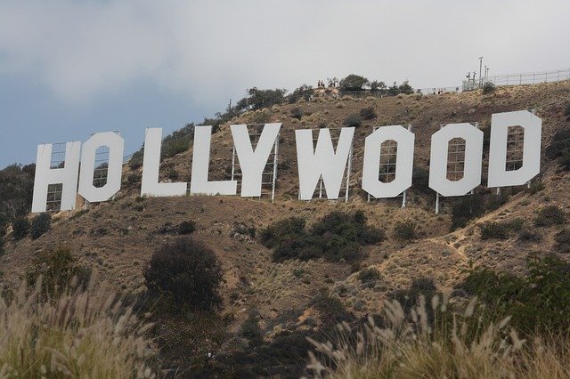 Hollywood Schriftzug